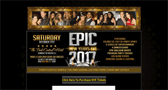 Desktop Screenshot of epicnewyearseve.com